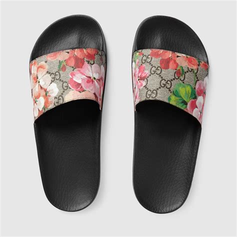 gucci bloom supreme shoes|Gucci slides pursuit.